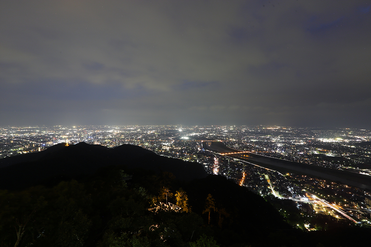 岐阜城パノラマ夜景