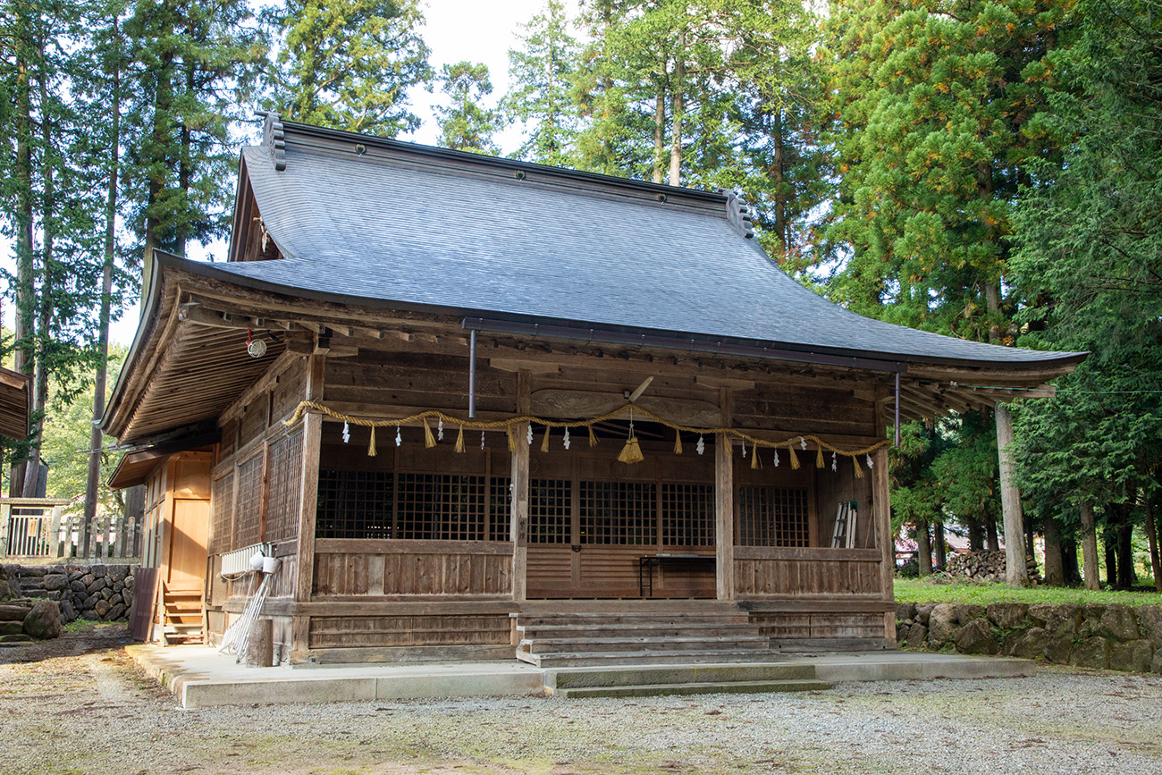 荒城神社本殿（日本遺産構成文化財）